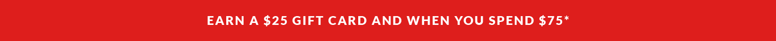 Christmas in July | Earn a $25 Gift Card